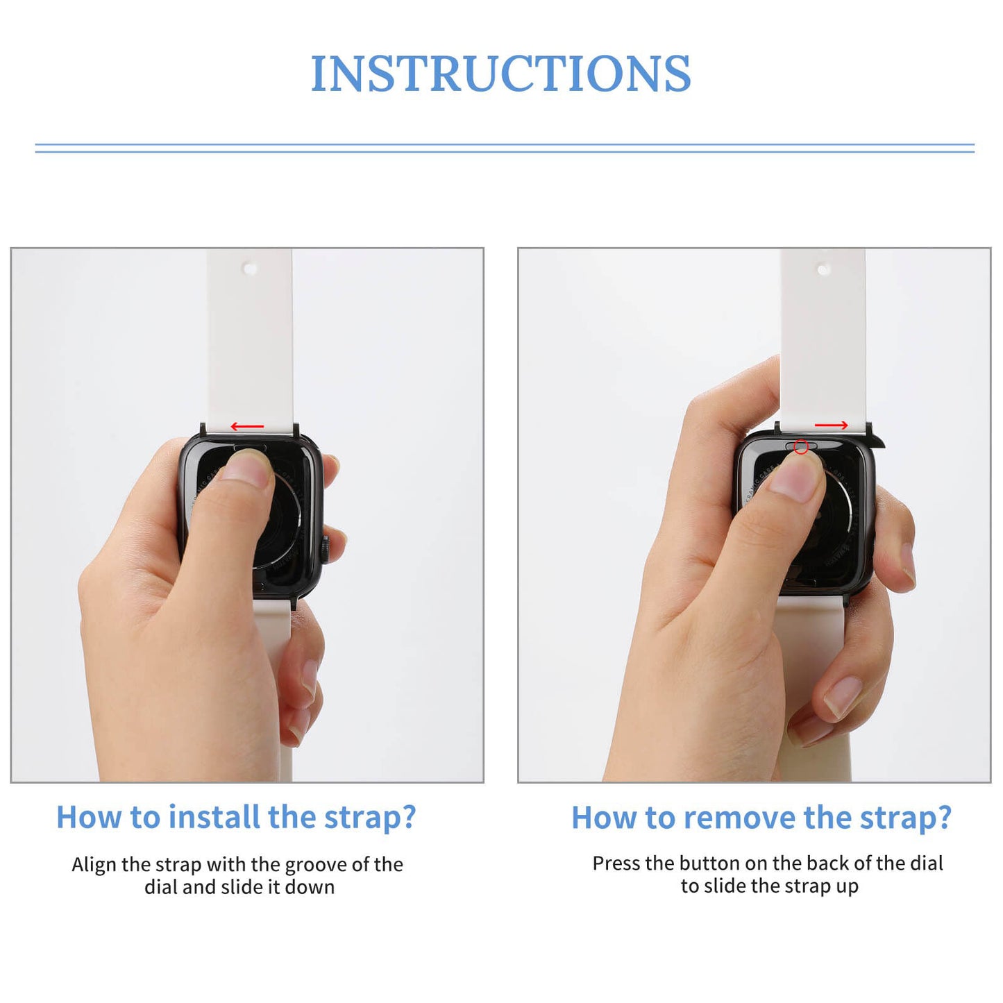 67CIWA Silicone Strap