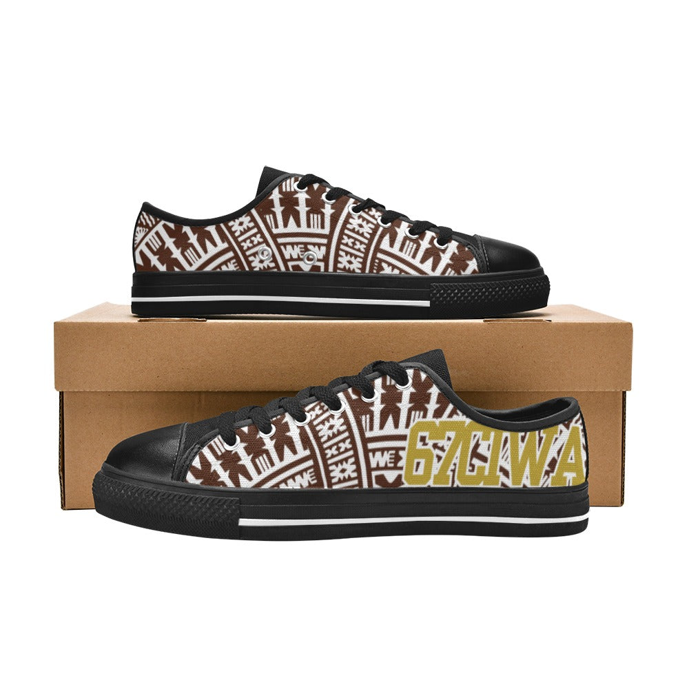 67CIWA WHITE MEN'S LOW TOP