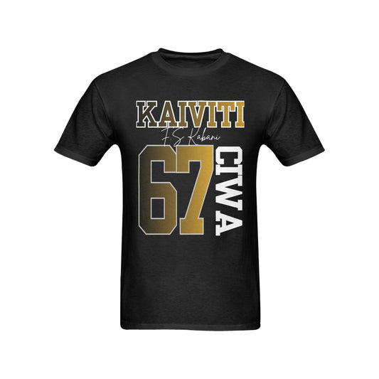 67CIWA Men's T-Shirt in USA Size