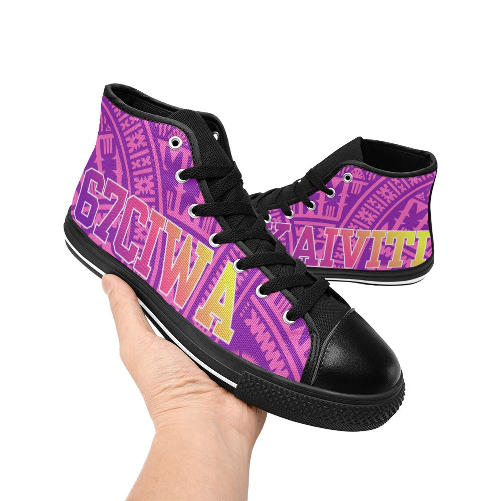 67CIWA PINK Men's High Top