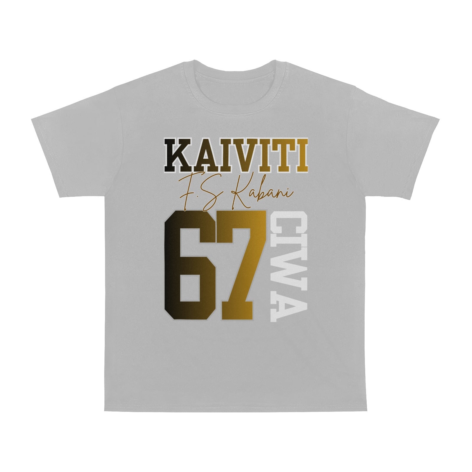 67CIWA Grey Men's T-Shirt