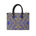 Purple Leather Handbag