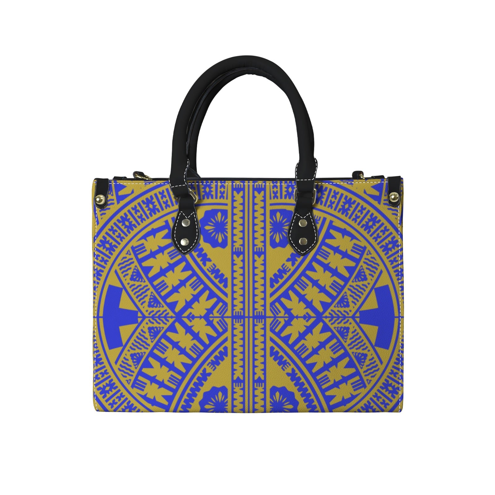 Purple Leather Handbag