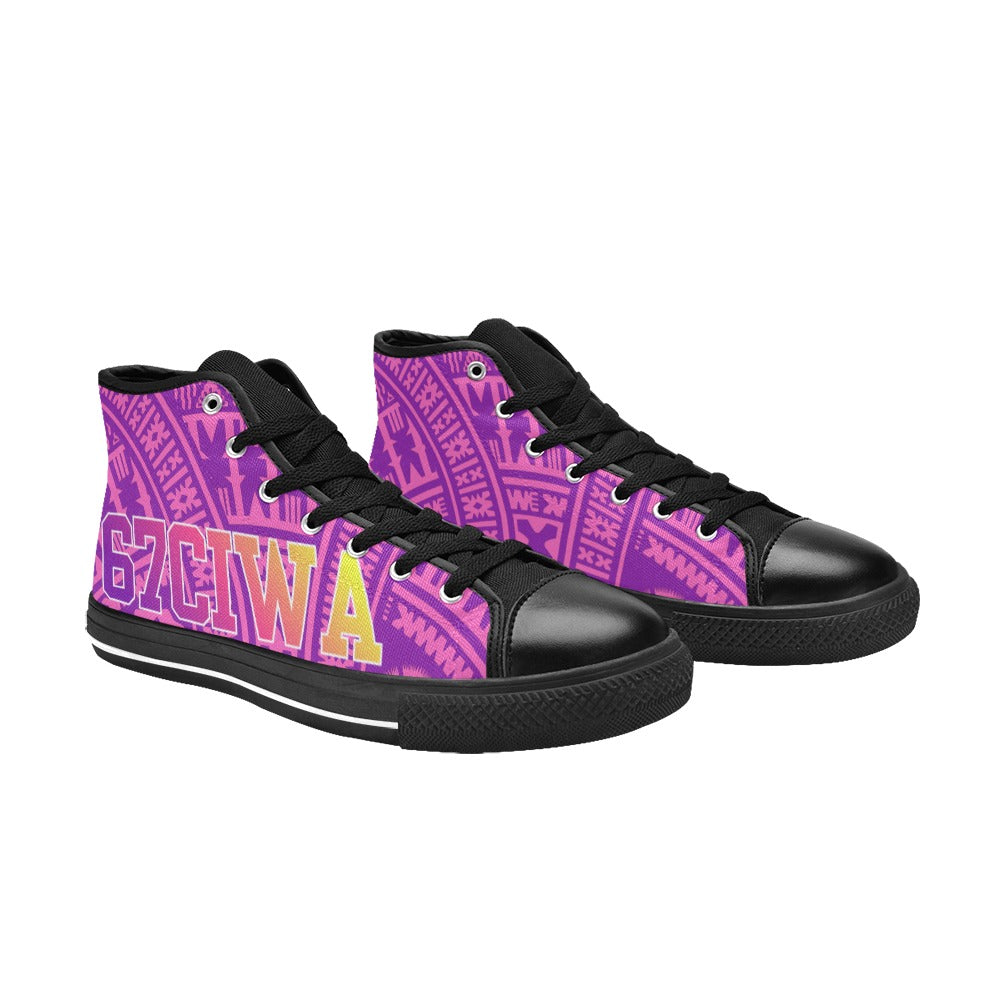 67CIWA PINK Men's High Top