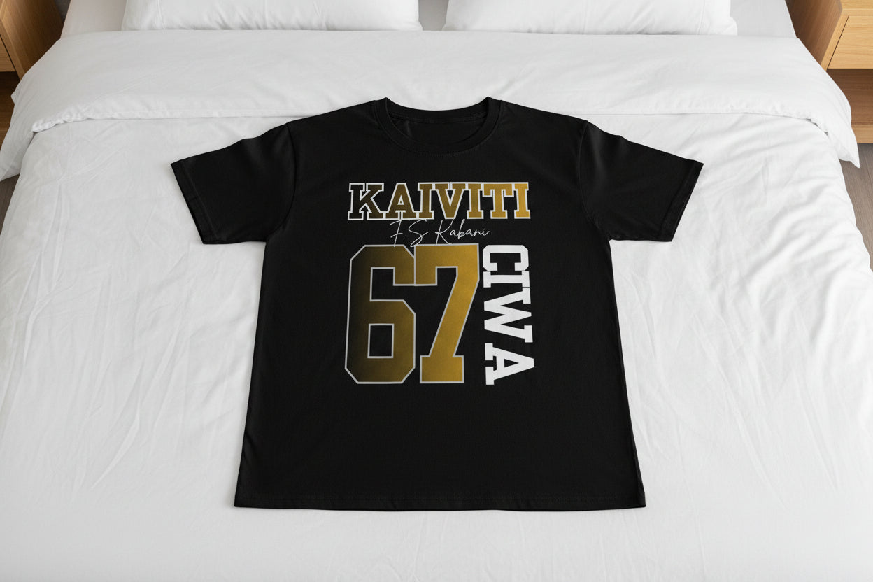 67CIWA Men's T-Shirt in USA Size