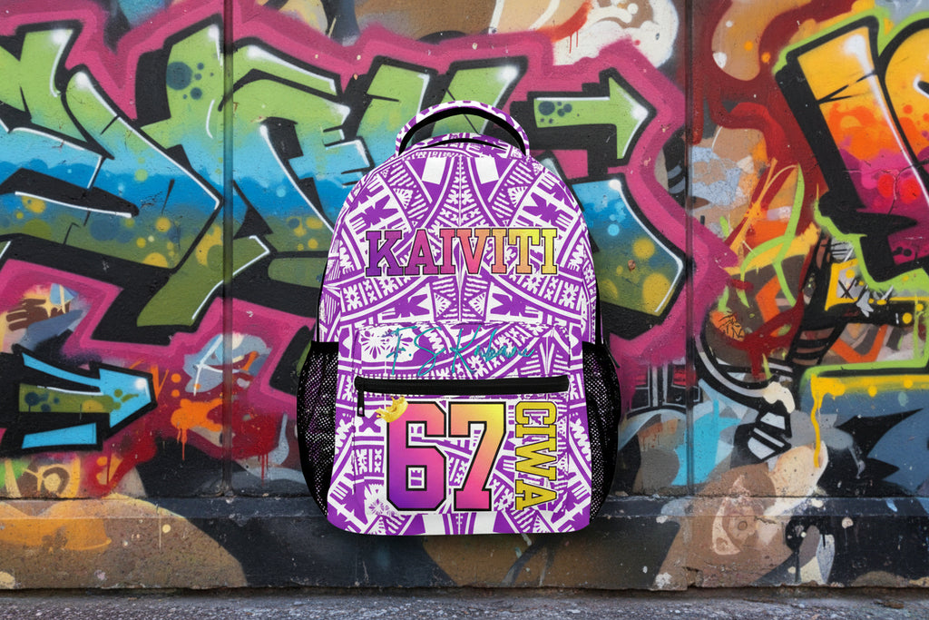 67CIWA Backpack in White