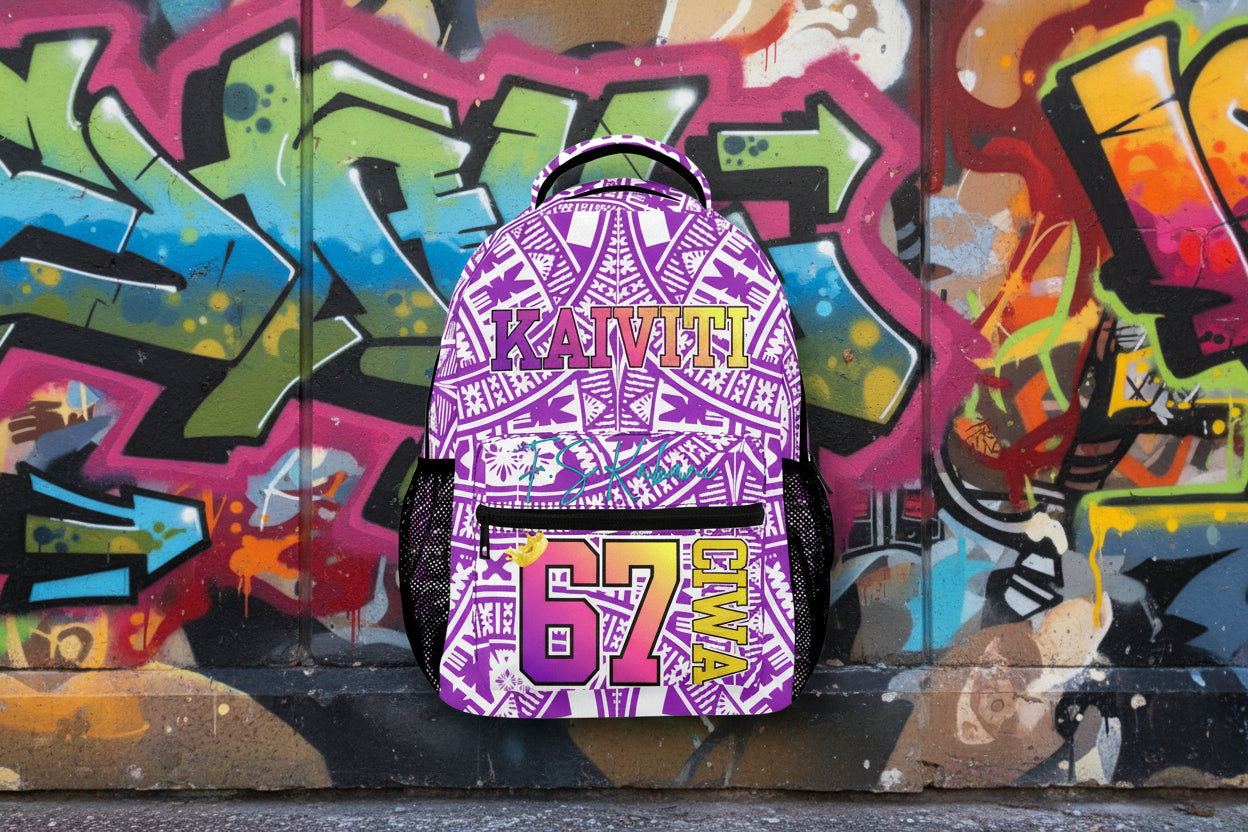 67CIWA Backpack in White
