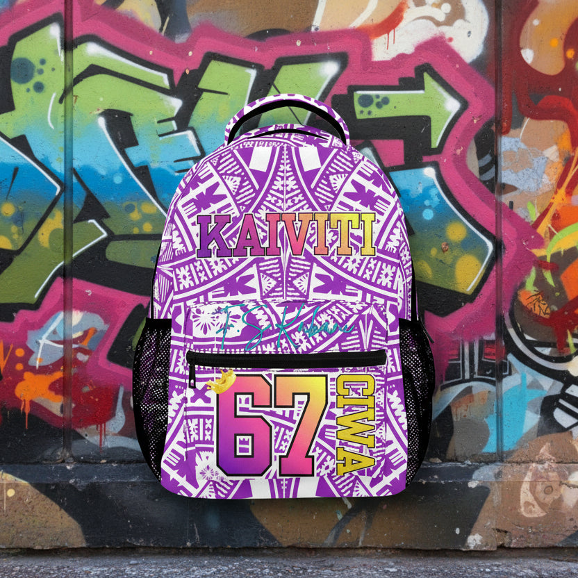 67CIWA Backpack in White