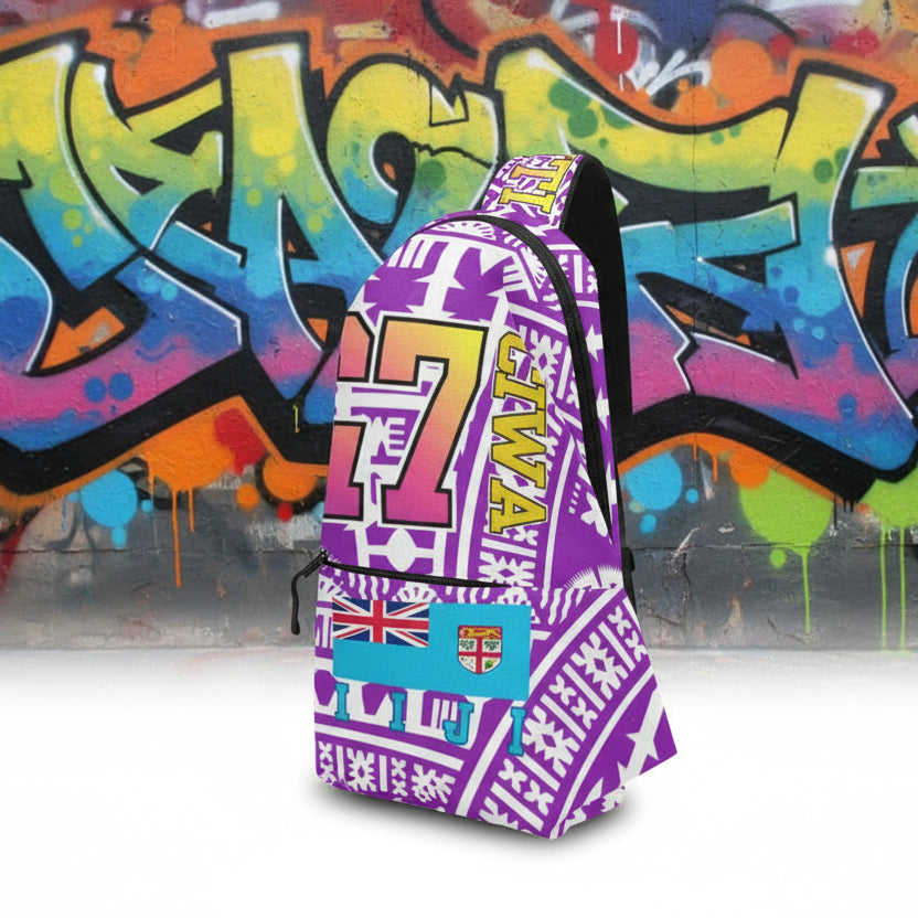 67CIWA Chest Bag in White