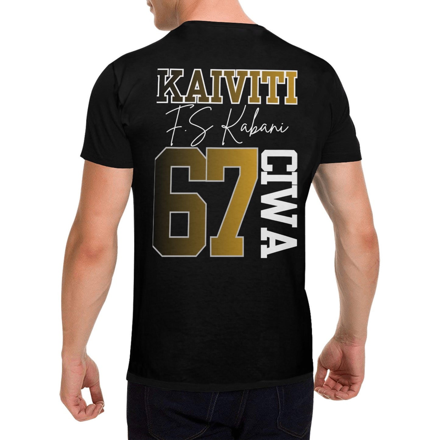 67CIWA Men's T-Shirt in USA Size