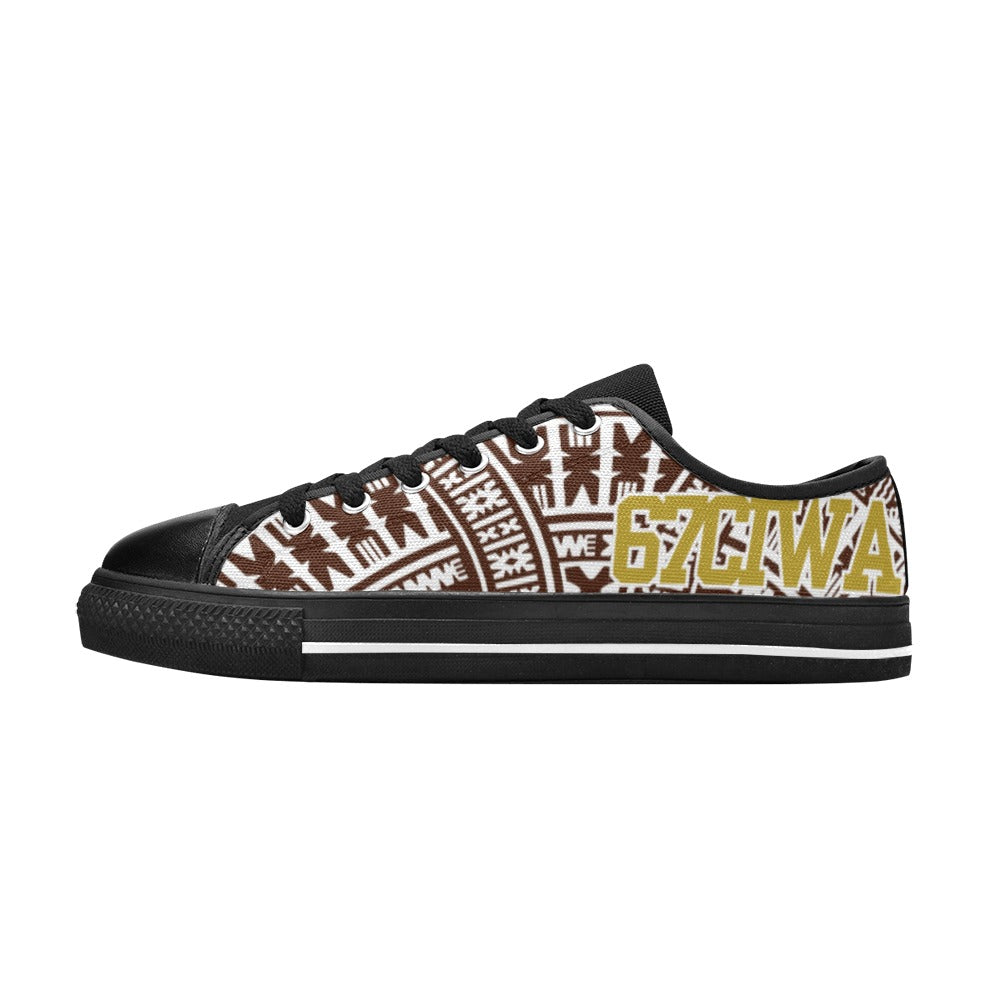 67CIWA White Men's Low Top