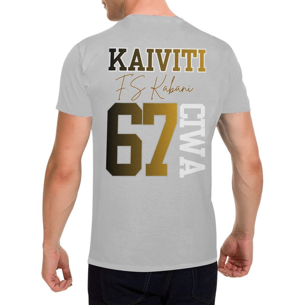 67CIWA Grey Men's T-Shirt