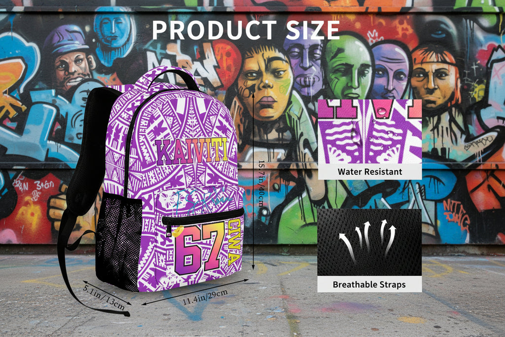 67CIWA Backpack in White