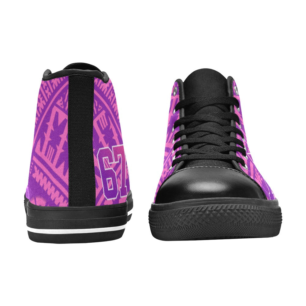 67CIWA PINK Men's High Top