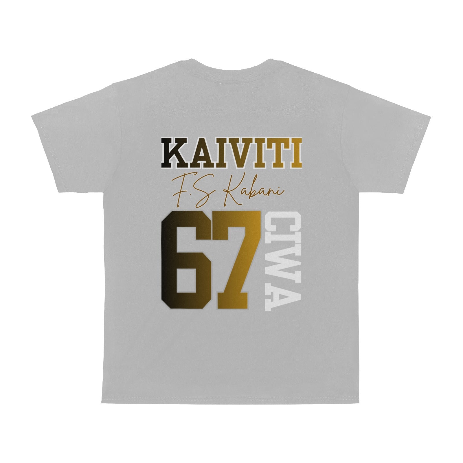 67CIWA Grey Men's T-Shirt