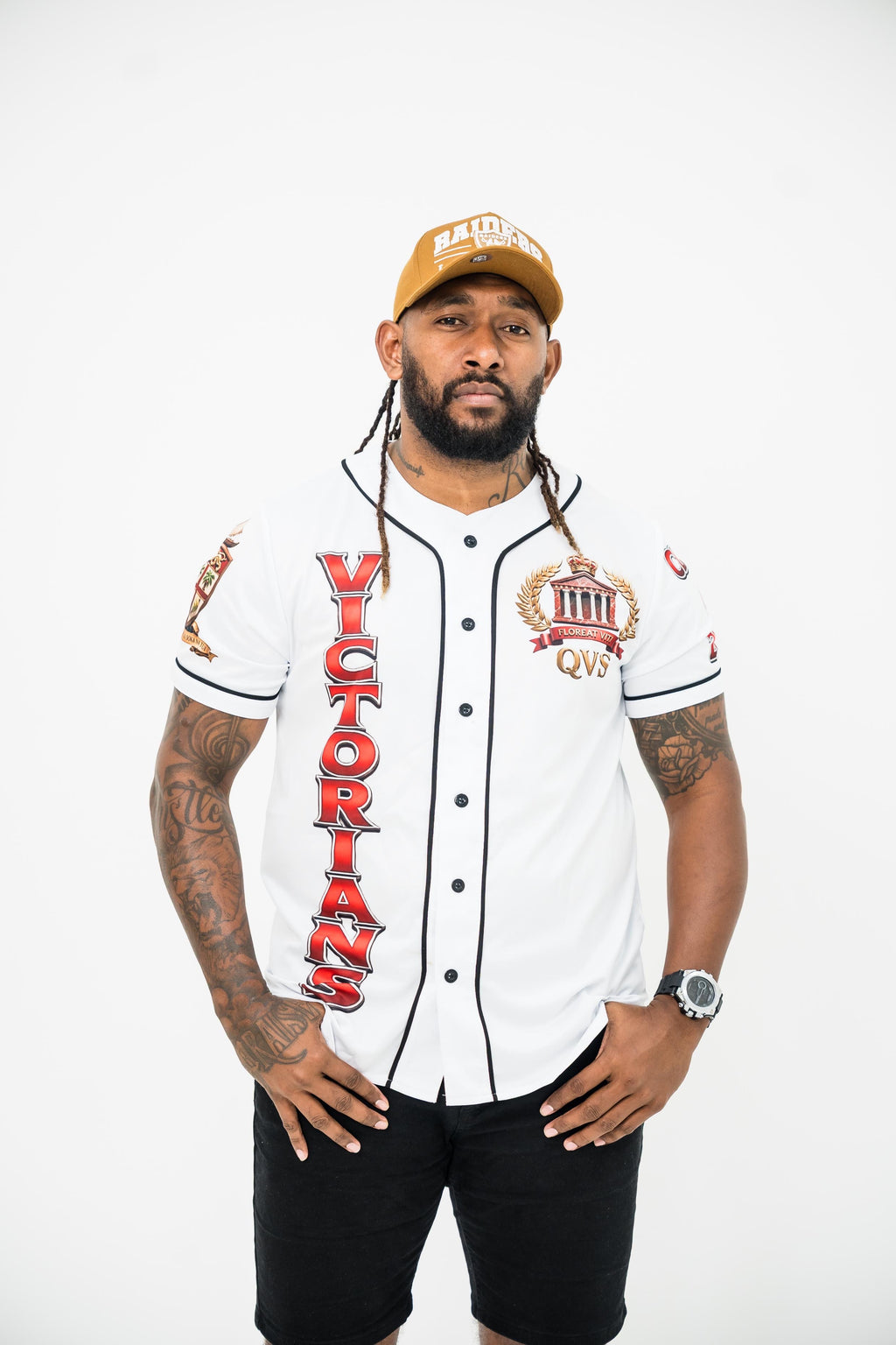 QVS TOVATA WHITE Baseball Jersey