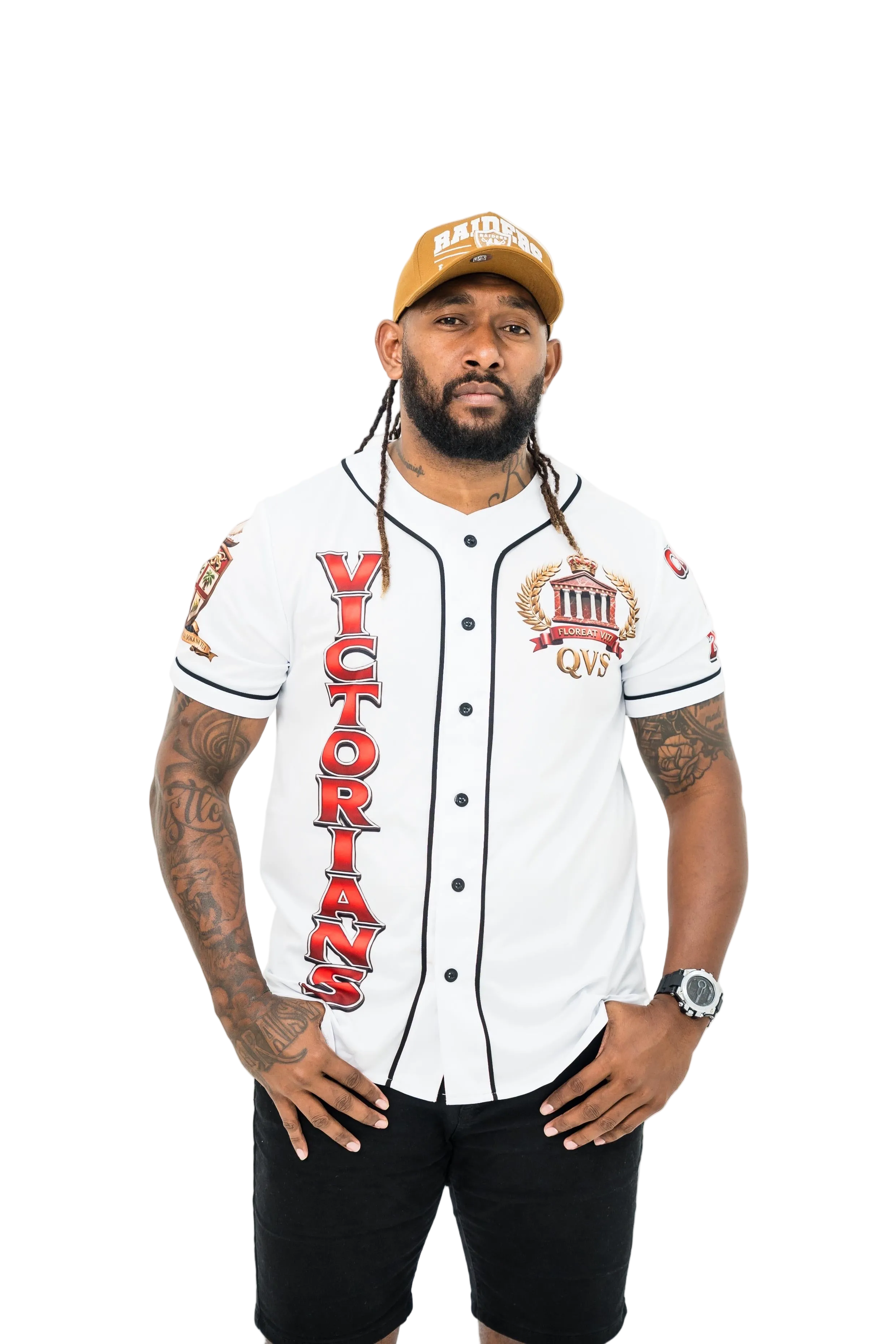 QVS TOVATA WHITE Baseball Jersey