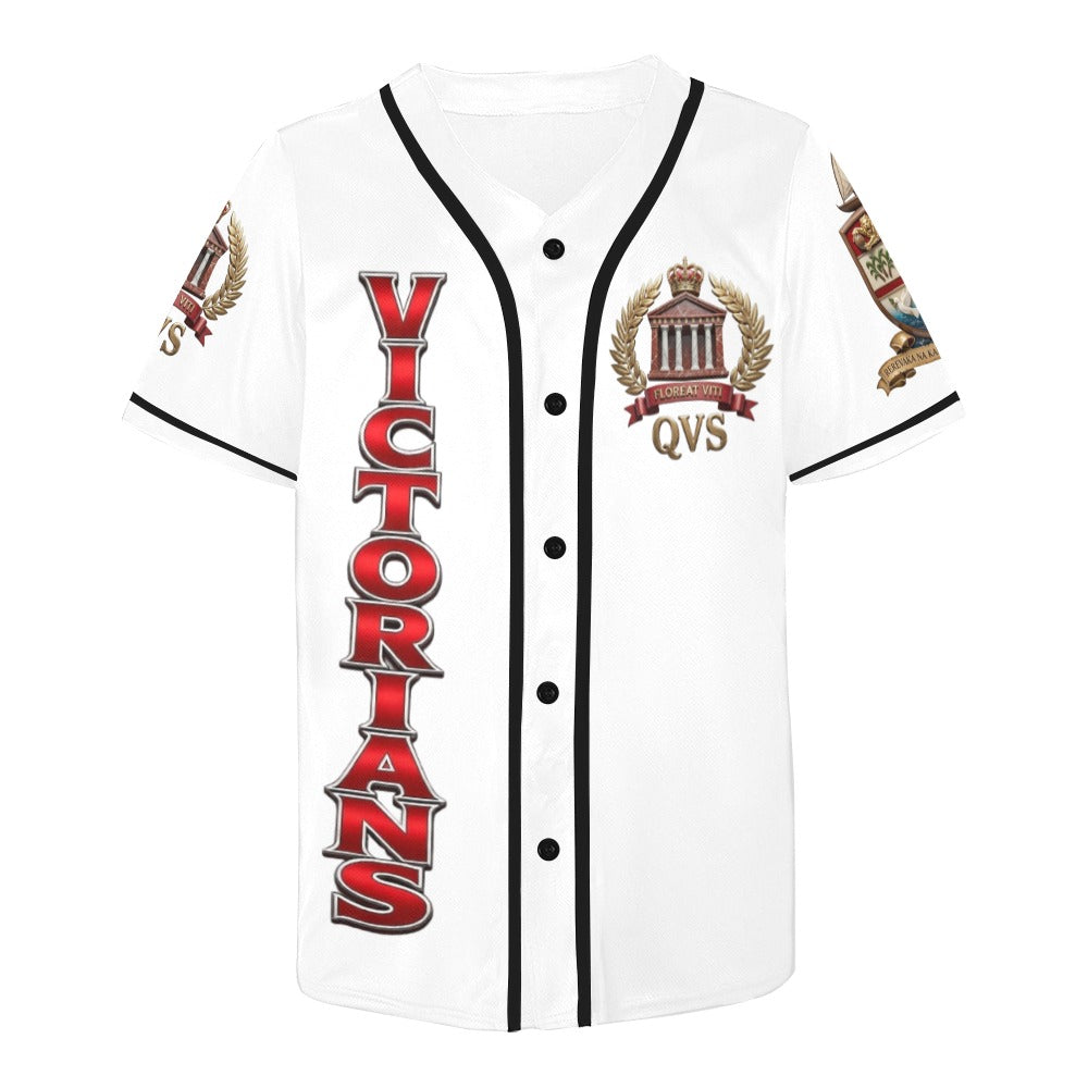 QVS TOVATA WHITE Baseball Jersey